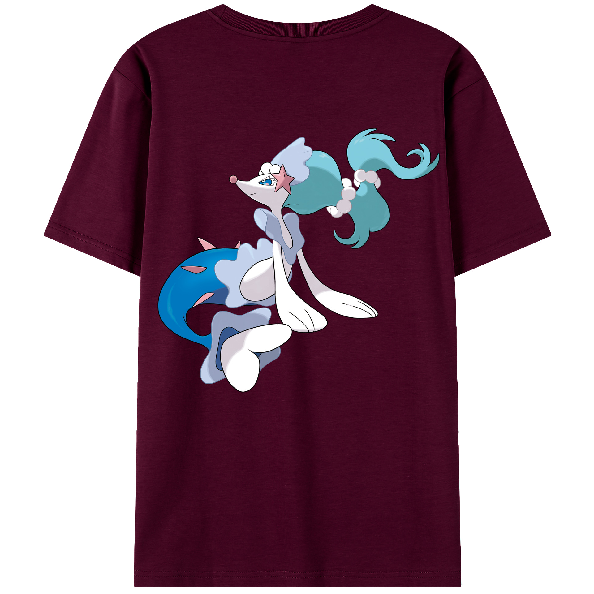（画像用） ポケットモンスター Pokémon レディース半袖Tシャツ(バックプリント)
